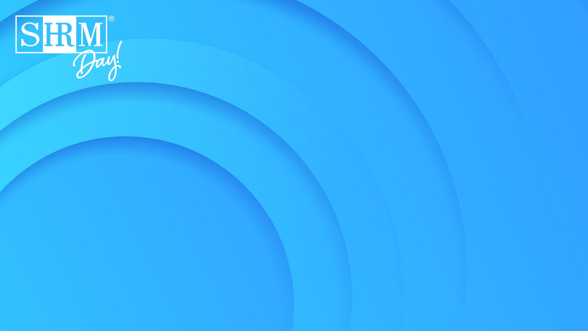 SHRM Day Blue Circle Wallpaper