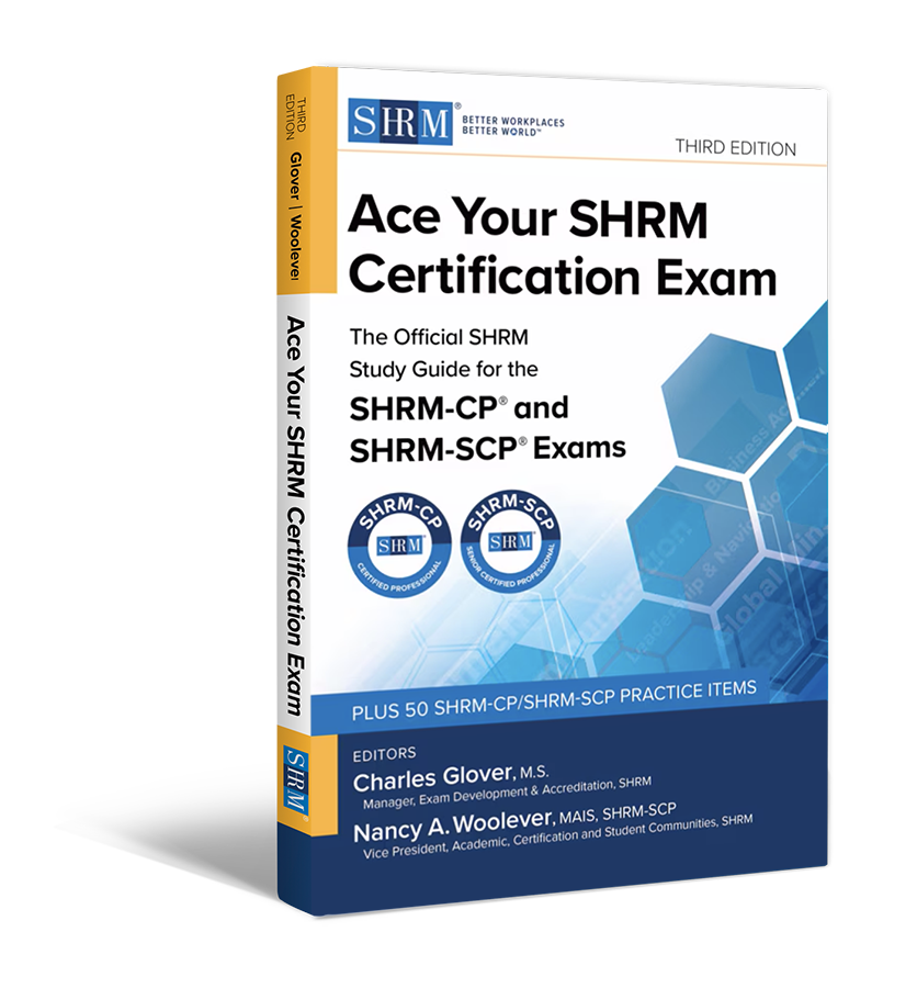 book cover: Ace Your SHRM Certification Exam, Third Edition