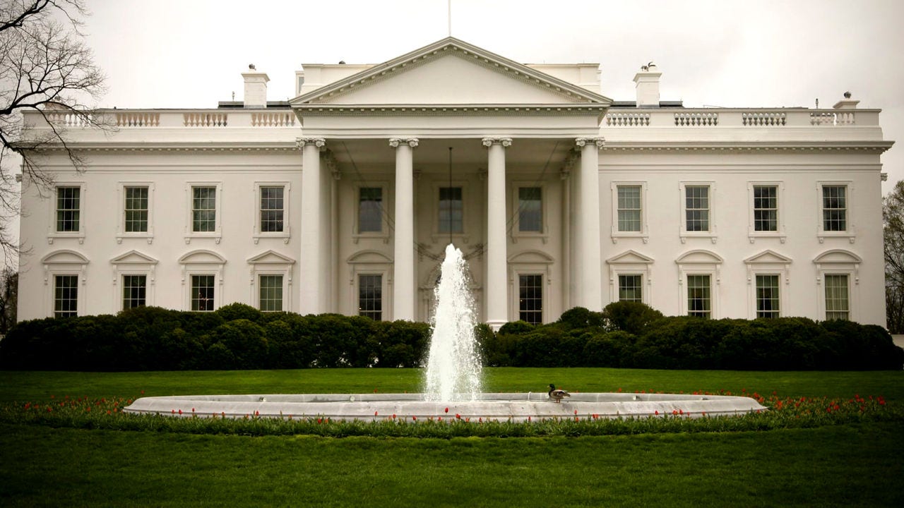 The White House in Washington DC