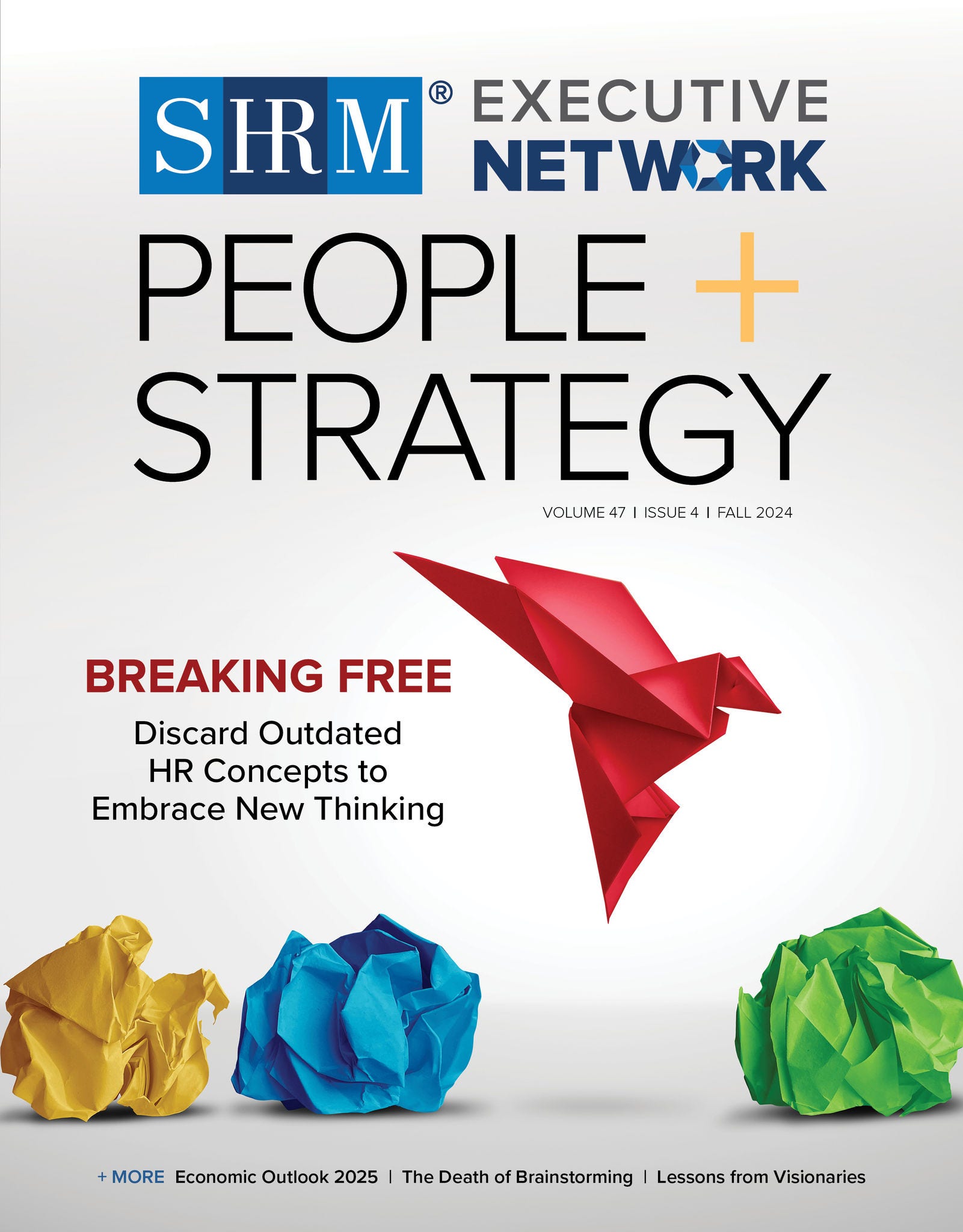 cover of the fall 2024 issue of People + Strategy journal