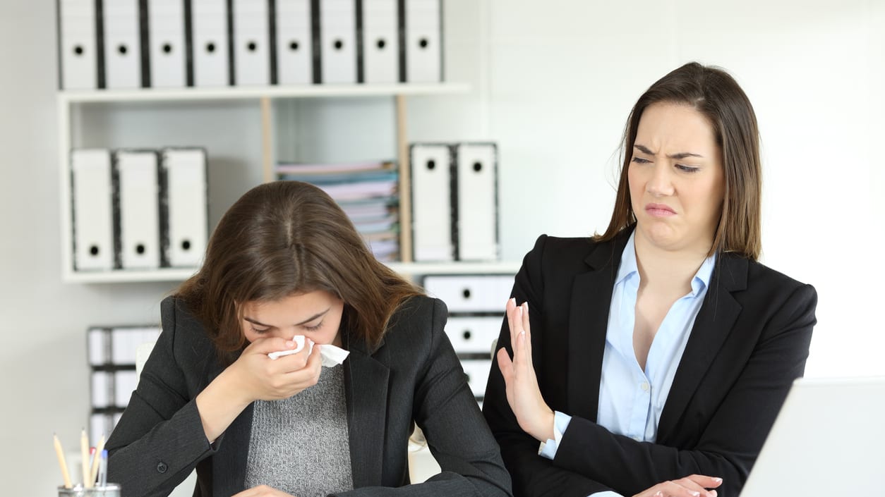 Loud Breathing, Sniffling, Smelly Foods Irritate Co-Workers