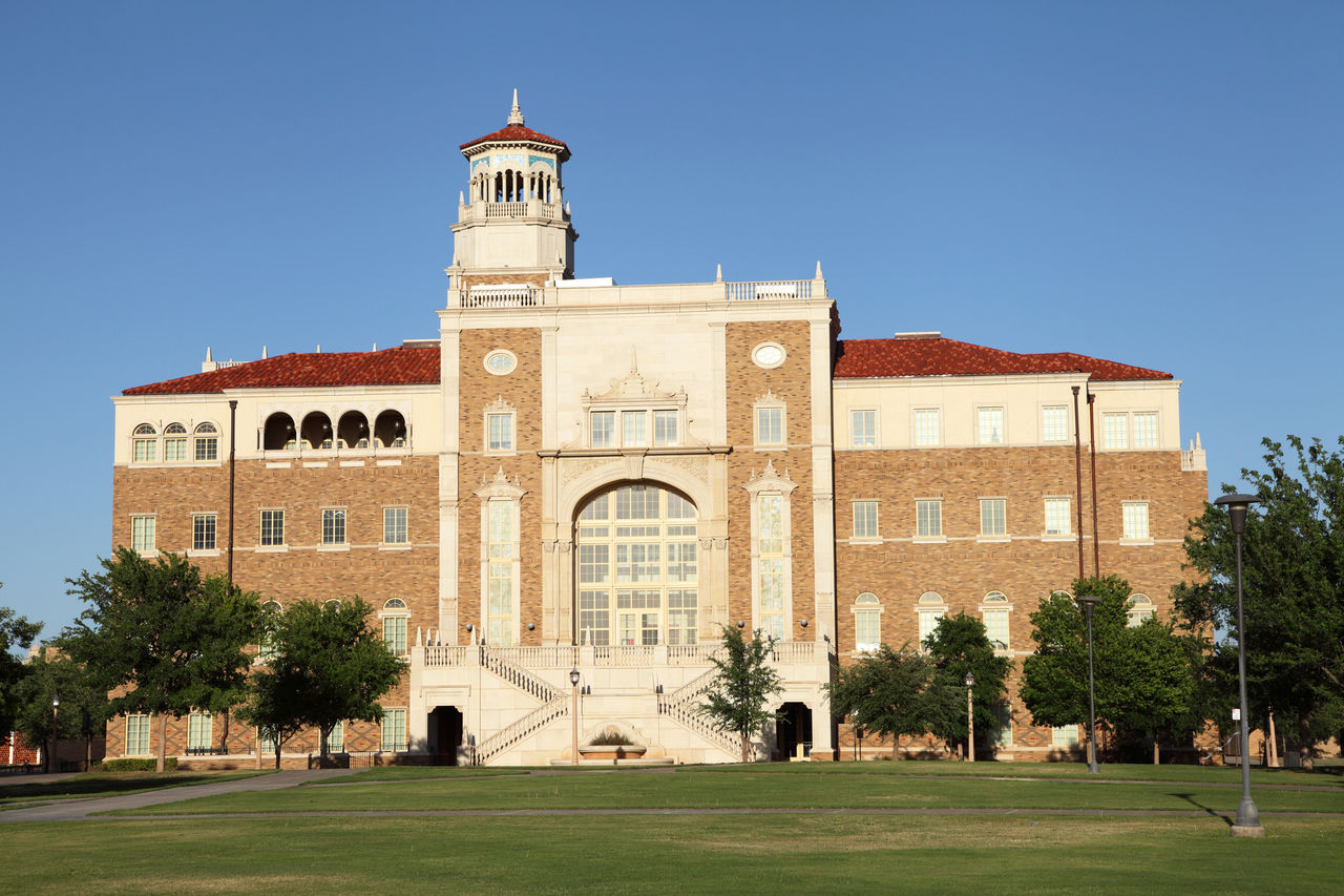 building at Texas Tech University