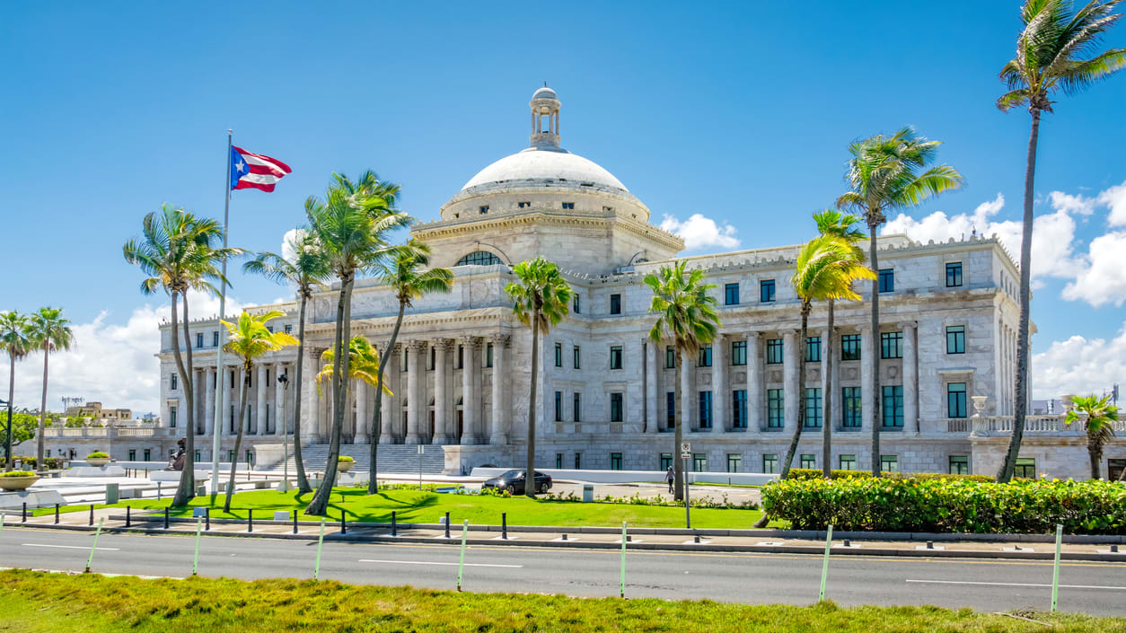 The capitol building in havana, cuba.