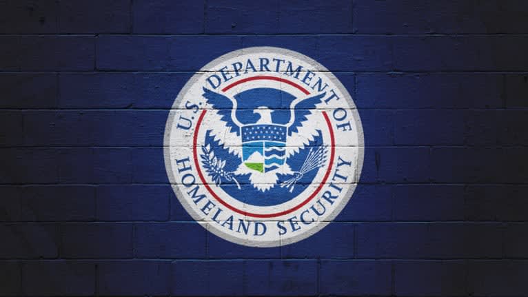 U.S. Department of Homeland Security logo.