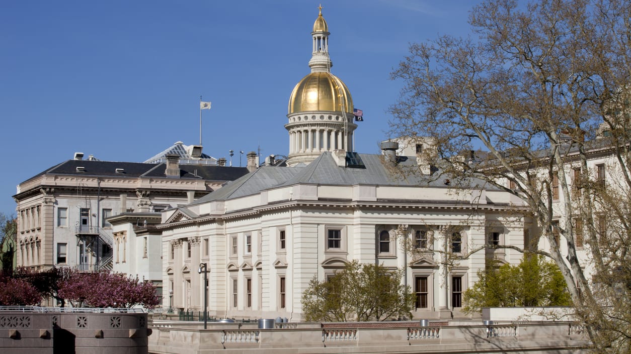 New Jersey statehouse.