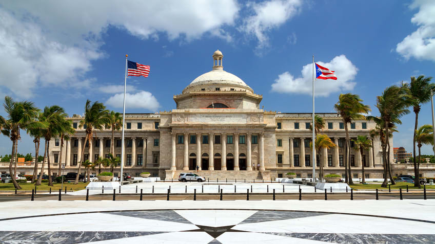 The capitol building in havana, cuba.